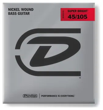 Dunlop 45-105 Super Bright Bass Strings