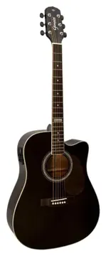 Giannini Folk Performance Elétrico Preto Gf-1d Ceq Bk (12973)