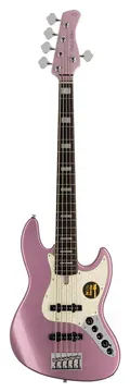Sire Marcus Miller V7+ A5/BUR 2nd Gen Burgundy Mist Basgitaar