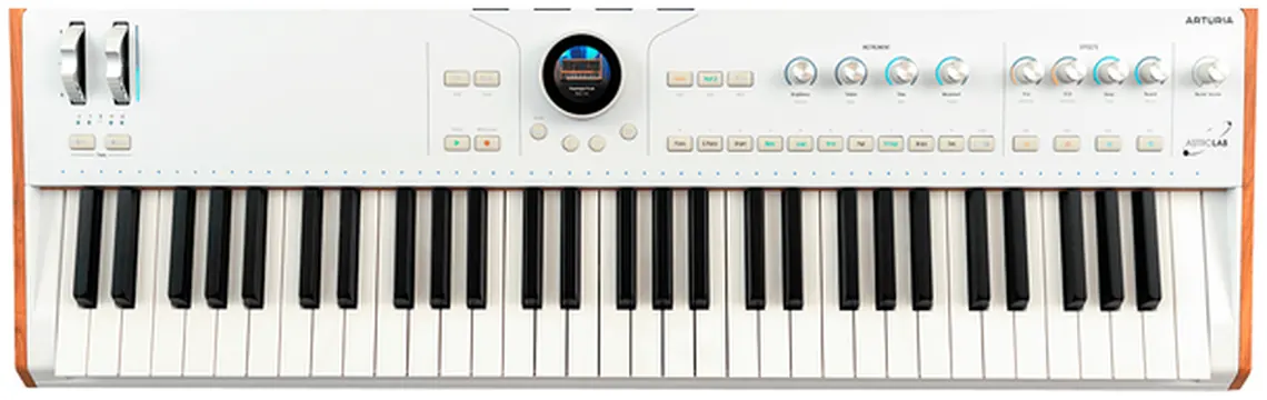 Arturia ASTROLAB-61 Synthetiseur 61 Touches Blanc ET Orange