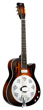 Ortega RRG50CE-SSB Americana Resonator Elektro-Akustik-Gitarre inkl. Gigbag