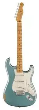 Fender Vintera Road Worn Mischief Maker Stratocaster Firemist Silver