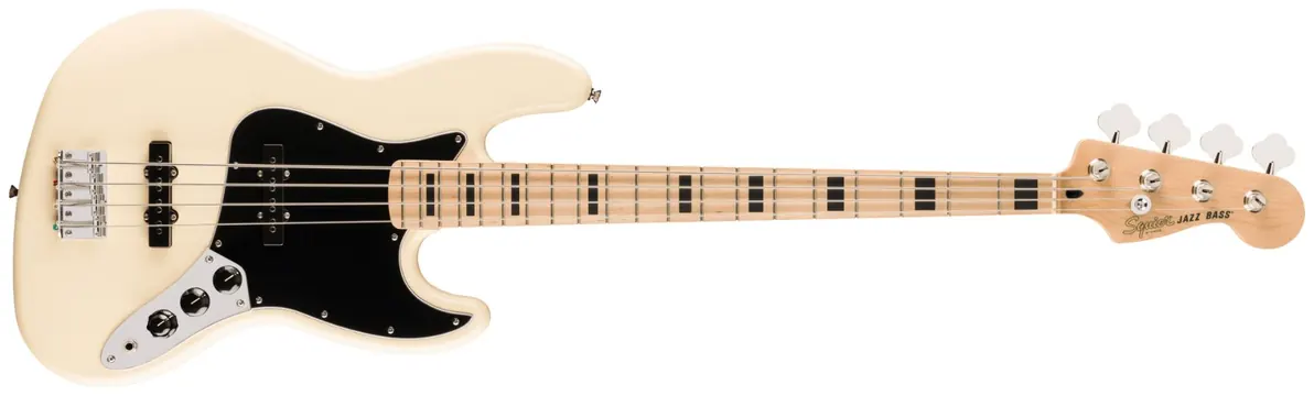 Affinity Series® Active Jazz Bass®, Laurel Fingerboard, White Pickguard, Mystic Sea Foam Green