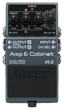 Boss Amp Modeller and Cabinet Impulse Response Loader