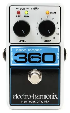 Electro-Harmonix EHX Nano 360 Looper Loop Pedal