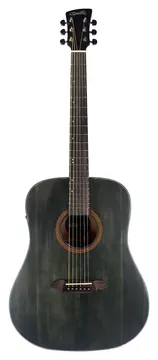 Tonante VGAC1954DS41 Linha Coral Folk 41" de Aço Dark Spruce C/ Afinador e Tampo Sólido