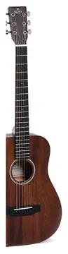 Sigma TM-15E Reisegitarre mit Tasche und Tonab.