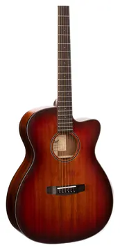 Cort Westerngitarre, CORE-OC ABW, Open Pore Light Burst, Preamp, Tasche , COCOREOCABWOP
