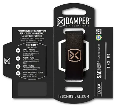 Ibox Damper Abafador Ibox Confort DTMD20 Medium Para Instrumento de Cordas