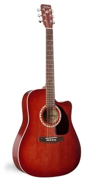 Art & Lutherie Art &Lutherie Dread. E/C Burgundy