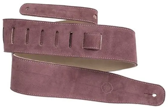 Constant Bourgeois Dysprosia Cherry White Courroie Guitare EN Cuir