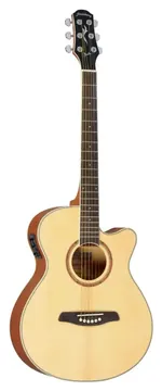 Strinberg Berlin BE30C NS Euro Series Artístico de Aço c/ Afinador Natural Fosco