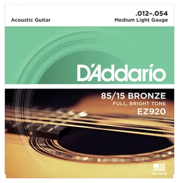 D'Addario EZ920 Acoustic Guitar Strings Bronze