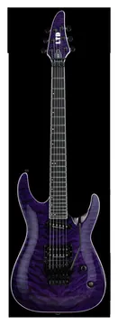 LTD ALR-II Signature Andy LaRocque FR See Thru Purple