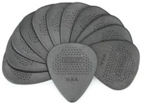 Blister plettri Dunlop 449P.73 Max-Grip nylon standard 12pz 73mm
