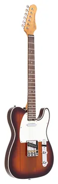 Crafter Seoul T60 Series Tele Electric Guitar Tobacco Sunburst