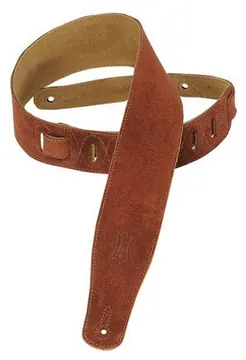 Levys MS26 Sangle Daim Surpiquée Rust
