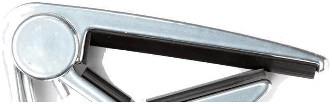 Dunlop 88FDN Klassiek flat Nikkel Capo trigger