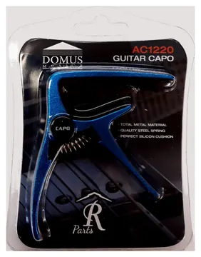 Domus AC1220B Capotasto per chitarra Folk Blu
