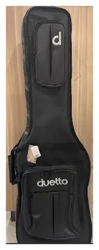 Duetto Musical Bag para Baixo Prime em Couro Preta - Duetto Musical