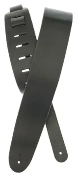 D'Addario Planet Waves 25BL00 Basic Leather Black Strap