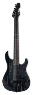 ESP de 7 Cuerdas ESP/LTD SN-1007HT Baritone Black Blast