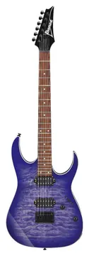 Ibanez RG421QM Cerulean Blue Burst
