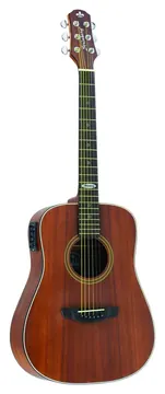 Strinberg SR200 MGS Black Series Folk Mini de Aço C/ Afinador Mahogany Fosco
