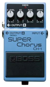 Boss Pedal de Efeito Boss Super Chorus CH1