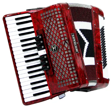 Michael Acordeon Michael ACM8007N 80 Baixos Vinho