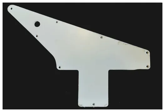 Boston EX1-W Explorer Pickguard White