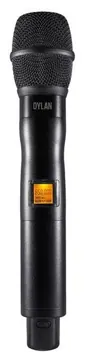 Dylan Microfone sem Fio Dylan D9000S Mão Duplo UHF Preto