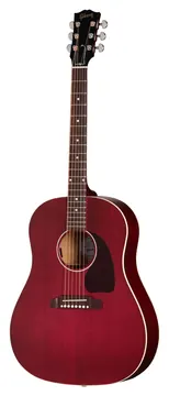Gibson J-45 Special Satin Weinrot - Überholt