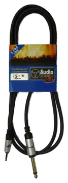 Audiodesign Cavo Jack 6,3 M Jack 3,5 Stereo 3Mt