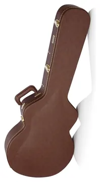 Gator GW-335-BROWN Deluxe Koffer voor Semi-Hollow Elektrische Gitaar