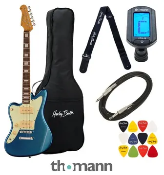 Harley Benton JA-60CC LH Lake Placid Bundle
