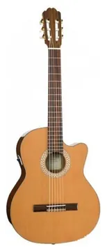 Kremona S65CWGG GUITARE CLASSIQUE ELECTRO OPEN PORE - cèdre massif