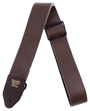 Ernie Ball 4135 Tri Glide Leder Gitarrengurt (50mm), braun