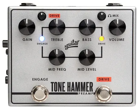 Aguilar Tone Hammer Preamp/di Bass Pedal