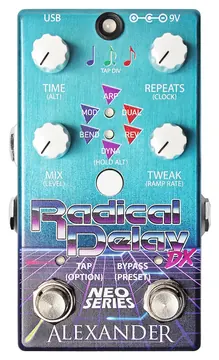 Alexander pedals Radical Delay DX