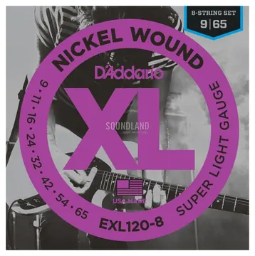 D'Addario EXL120-8 009-065