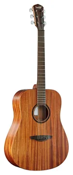 Veelah V1 DM Akustikgitarre, massive Mahagonidecke