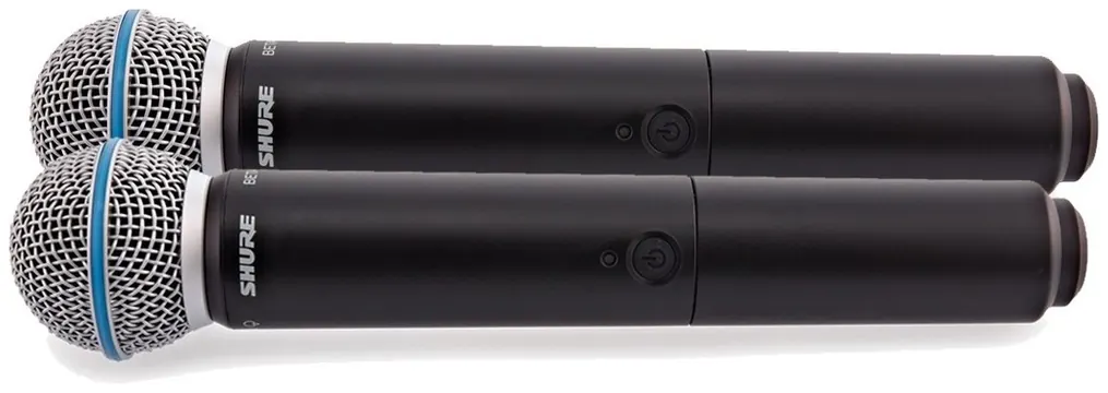 Shure BLX288E/B58 S8 Dual Vocal-Funkmikrofonsystem