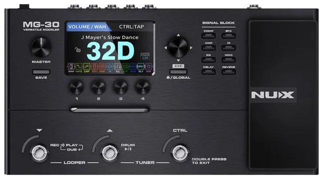 NUX MG-30 Multieffekt Pedal
