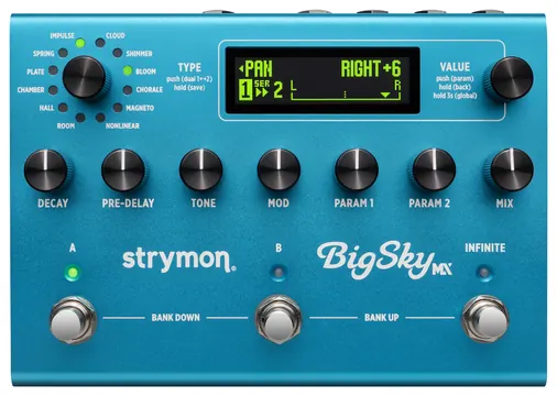 Strymon BigSky MX Dual Engine Multi Reverb