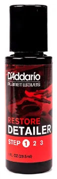 D'addario PW-PL-01S Polis per chitarra, basso e strumenti a corda (Restore Cleaning Cream) STEP 1 di 3