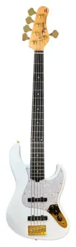 Tagima Baixo Ativo 5 Cordas Tagima TW-73 Plus Pearl White Gold
