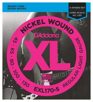 D'Addario D’addario EXL170-5 45-130