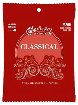 Martin Encordoamento P/ Violão Martin M260 Classical Series Nylon 028