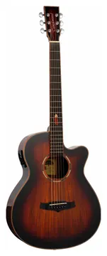 Tanglewood TWX4CEK Super Folk Cutaway Koa